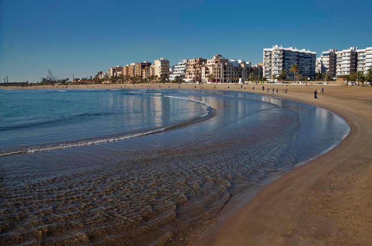 Uim Mediterraneo M Cristina Con Garaje Wifi Пуерто-де-Сагунто Екстер'єр фото